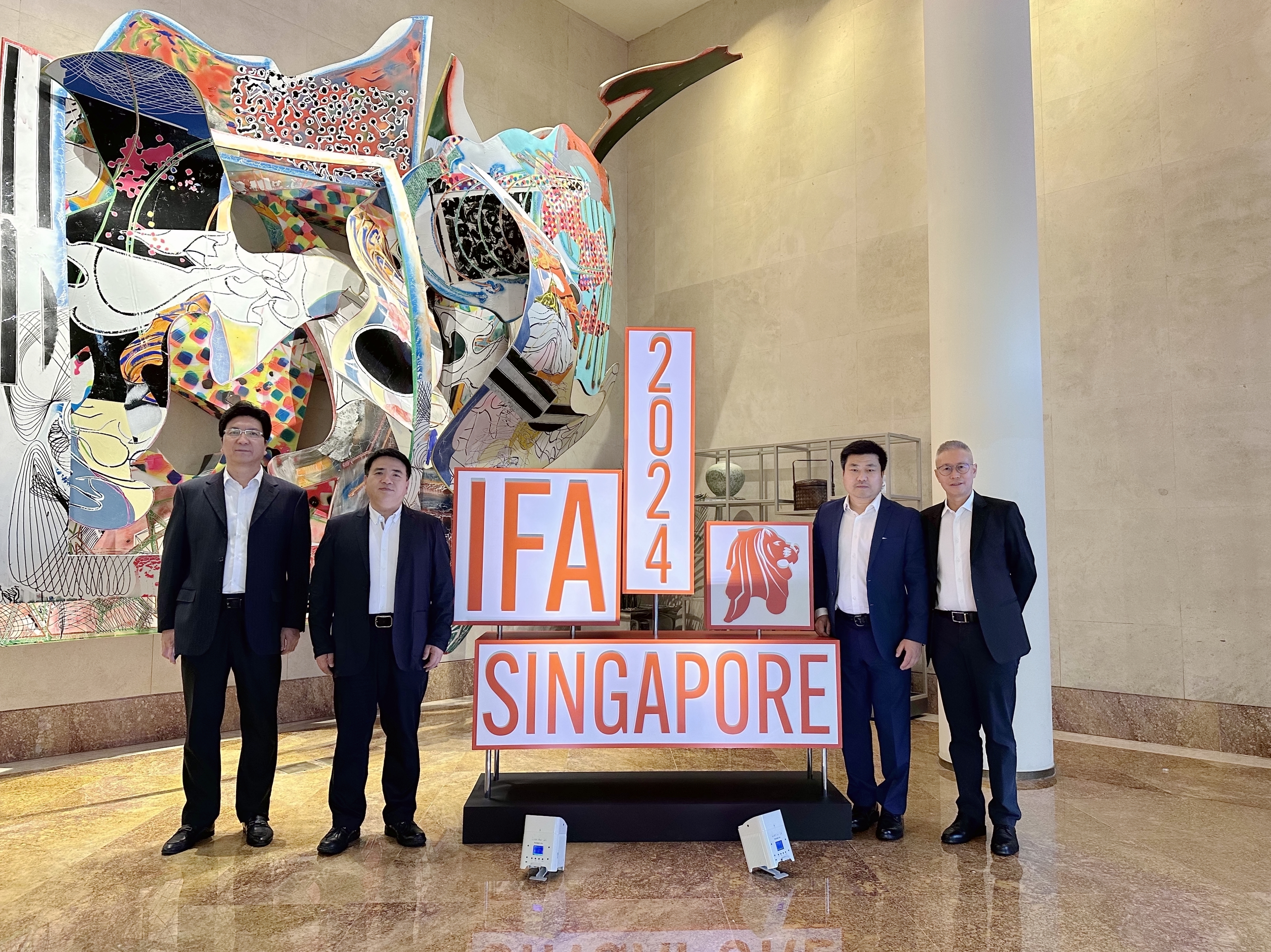 劉和興率團參加IFA世界化肥會議  取得多領域工作成果
