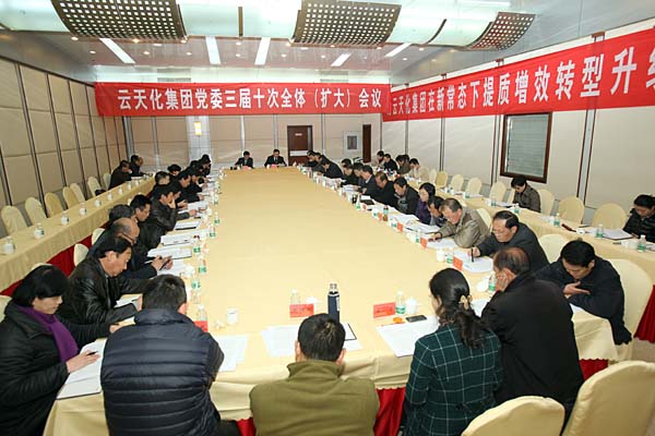 集團(tuán)黨委召開三屆十次全體（擴(kuò)大）會議